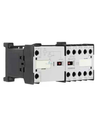 Contactor auxiliar Siemens 3th27220ag2 22e 2na 2nc con variador 110vac